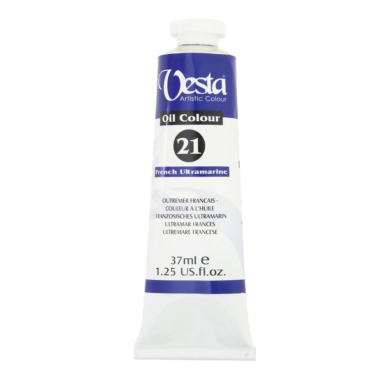 تصاویر رنگ روغن وستا رنگ French Ultramarine 21 حجم 37 میلیلیتر کد 60113 رنگ روغن وستا رنگ French Ultramarine 21 حجم 37 میلیلیتر کد 60113