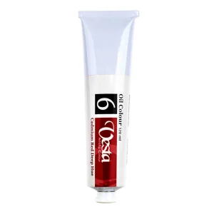 عکس رنگ روغن وستا رنگ Cadmium Red Deep Hue 6 حجم 120 میلی‌‌لیتر کد 60007 - شماره 5