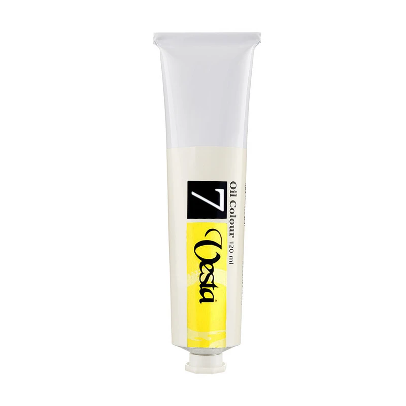 تصاویر رنگ روغن وستا رنگ Cadmium Lemon Hue 7 حجم 120 میلیلیتر کد 60012 رنگ روغن وستا رنگ Cadmium Lemon Hue 7 حجم 120 میلیلیتر کد 60012