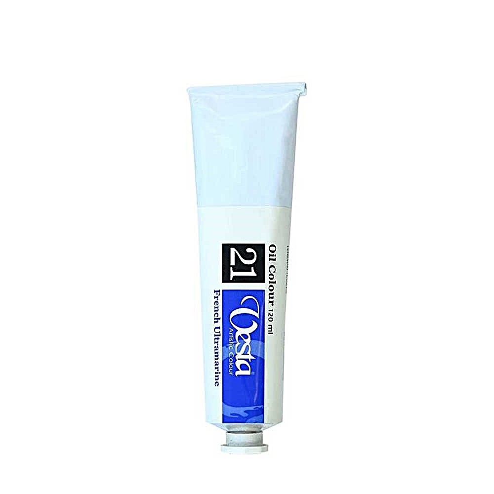 تصاویر رنگ روغن وستا رنگ French Ultramarine 21 حجم 120 میلیلیتر کد 60013 رنگ روغن وستا رنگ French Ultramarine 21 حجم 120 میلیلیتر کد 60013