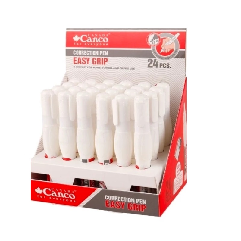 تصاویر غلط گیر قلمی کنکو Canco مدل EASY GRIP وزن 12 گرم غلط گیر قلمی کنکو Canco مدل EASY GRIP وزن 12 گرم