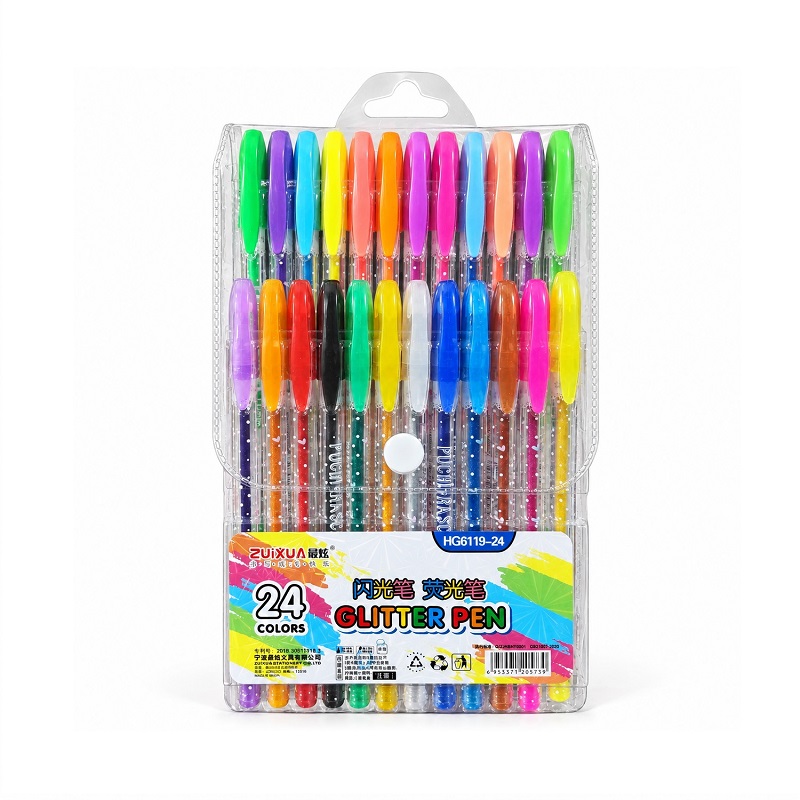 تصاویر خودکار اکلیلی ۲۴ رنگ پاستلی زوکسا ZUIXUA مدل GLITTER PEN کد 205739 خودکار اکلیلی ۲۴ رنگ پاستلی زوکسا ZUIXUA مدل GLITTER PEN کد 205739