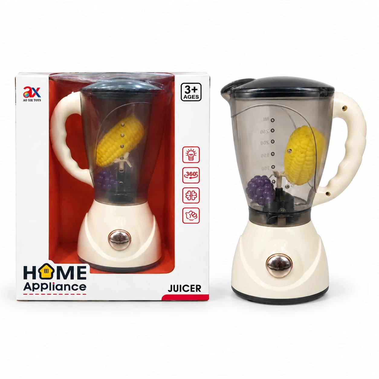تصاویر اسباب بازی آبمیوه گیری کودک هوم اپلاینس Home Appliance مدل موزیکال و چراغدار چرخشی کد 022223 اسباب بازی آبمیوه گیری کودک هوم اپلاینس Home Appliance مدل موزیکال و چراغدار چرخشی کد 022223