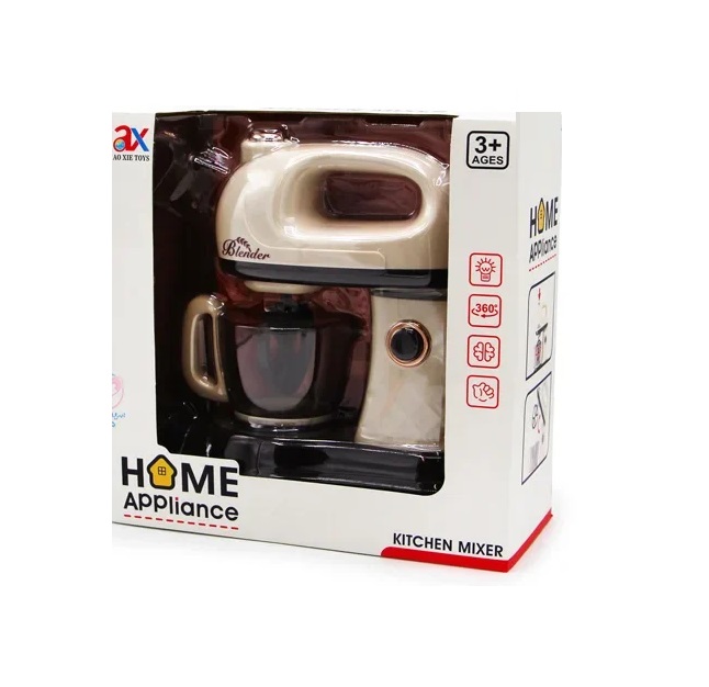 تصاویر اسباب بازی همزن هوم اپلاینس Home Appliance مدل موزیکال و چراغدار چرخشی کد 022221 اسباب بازی همزن هوم اپلاینس Home Appliance مدل موزیکال و چراغدار چرخشی کد 022221