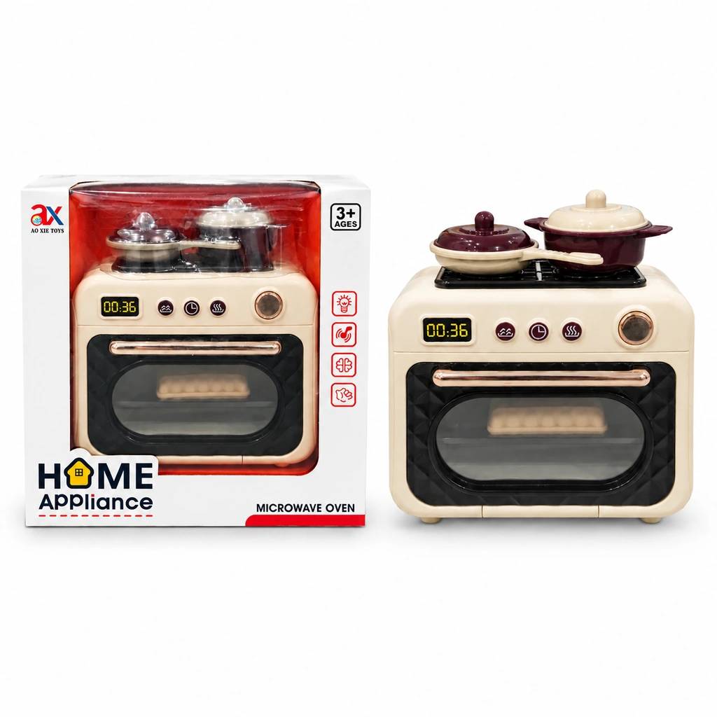 تصاویر اسباب بازی اجاق گاز فر دار هوم اپلاینس Home Appliance مدل موزیکال و چراغدار کد 022220 اسباب بازی اجاق گاز فر دار هوم اپلاینس Home Appliance مدل موزیکال و چراغدار کد 022220